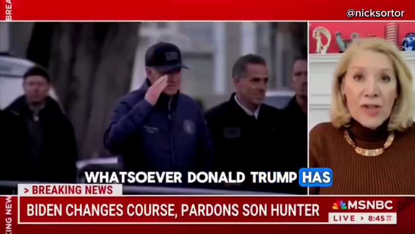 🚨 MSNBC IS NOW CALLING FOR JOE BIDEN TO ISSUE “PREEMPTIVE PARDONS” FOR HIMSELF, SAYING “HE WILL NEE...