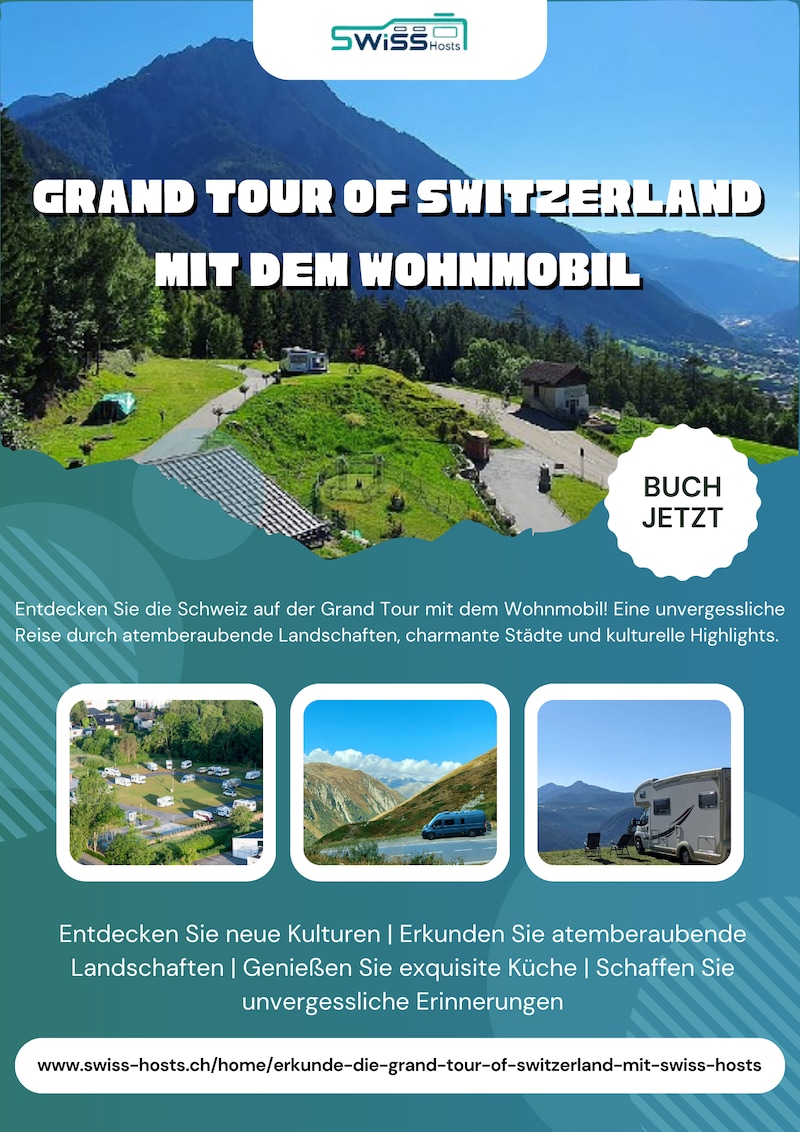 Grand Tour of Switzerland mit dem Wohnmobil | Swiss Hosts
Entdecken Sie die Grand Tour of Switzerlan...