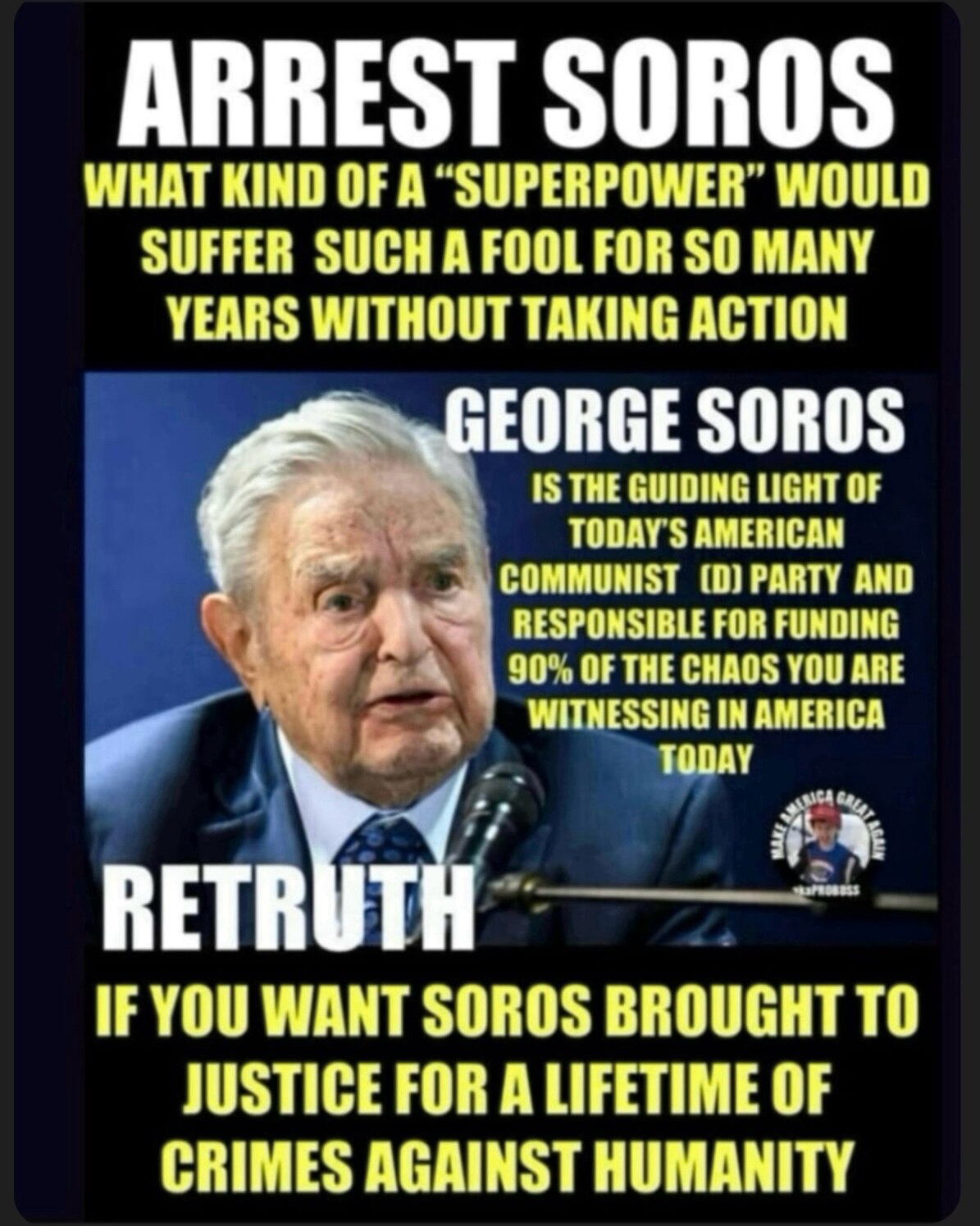 Mr. President Donald J. Trump: 

