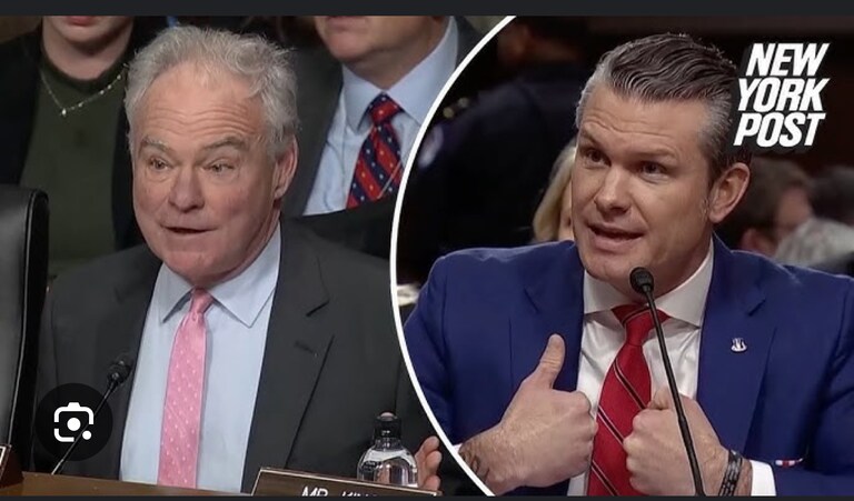 Tim Kaine looks like Jack Torrance (Nicholson’s character) in the Shining when he starts to lose his mind. Plus his face looks like he has been hitting the