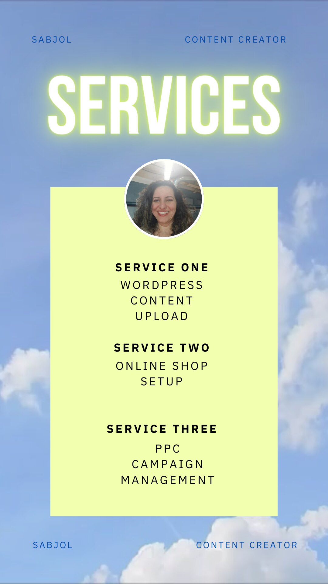 If you have an online store and you need help with uploading your everyday contents, reach out to us...