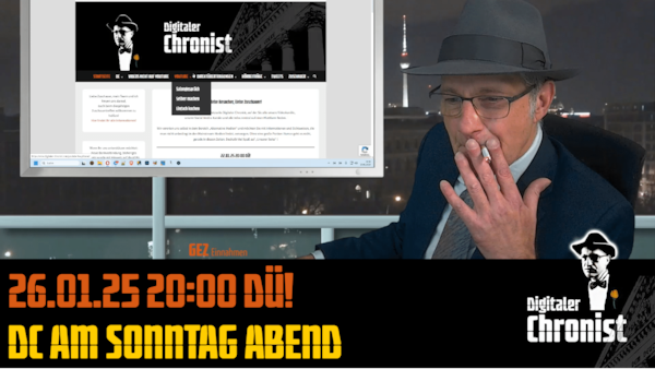 Aufzeichnung vom 26.01.25 DC am Sonntag Abend