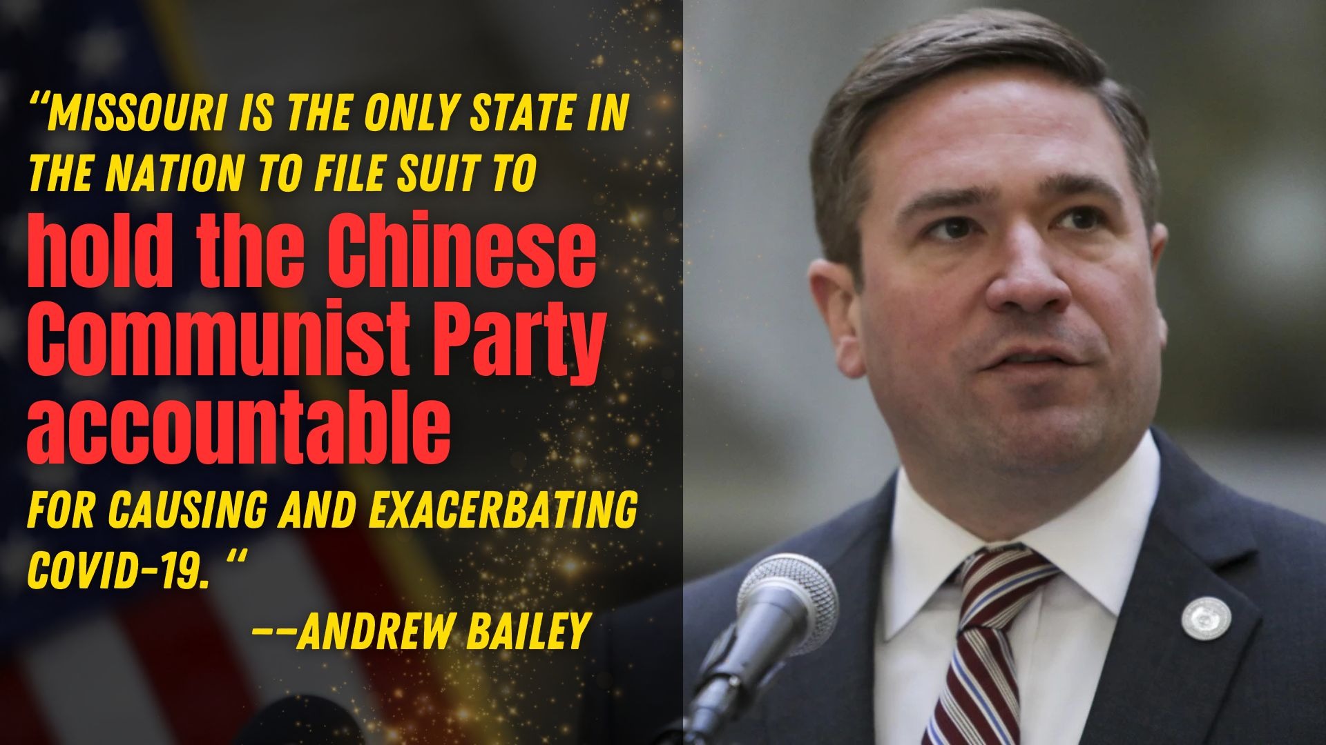 Missouri Attorney General Andrew Bailey has announced that the state is taking legal action against ...