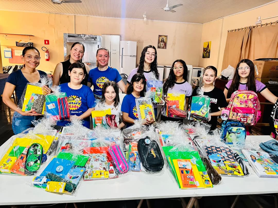 No dia 29.01.25, o Interact Club de Itápolis e o Rotary Kids de Itápolis concluíram o Projeto “DOAÇÃ...