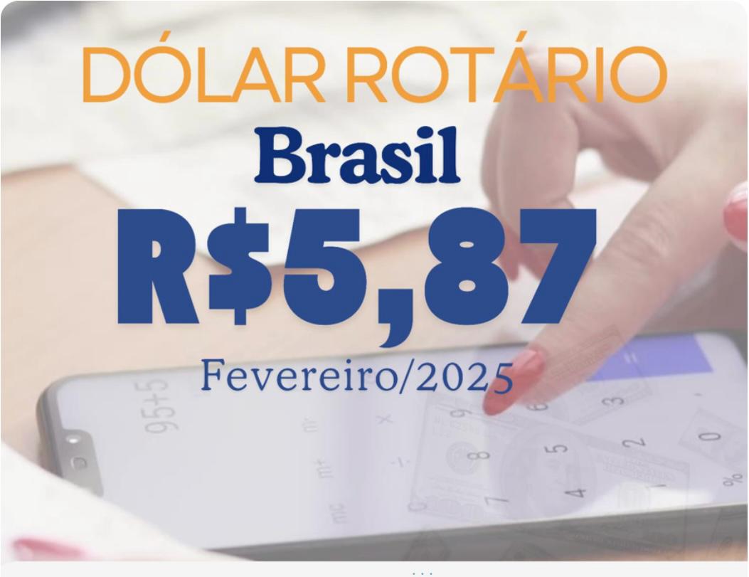 Dólar Rotário - Fevereiro de 2025

https://www.instagram.com/p/DFhPAbngtWV/?igsh=MXByamIyc3J4cm56Zw=...