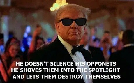 Trump is doing exactly this and the Left is too dumb to realize it. 
The crooks are coming out of hi...