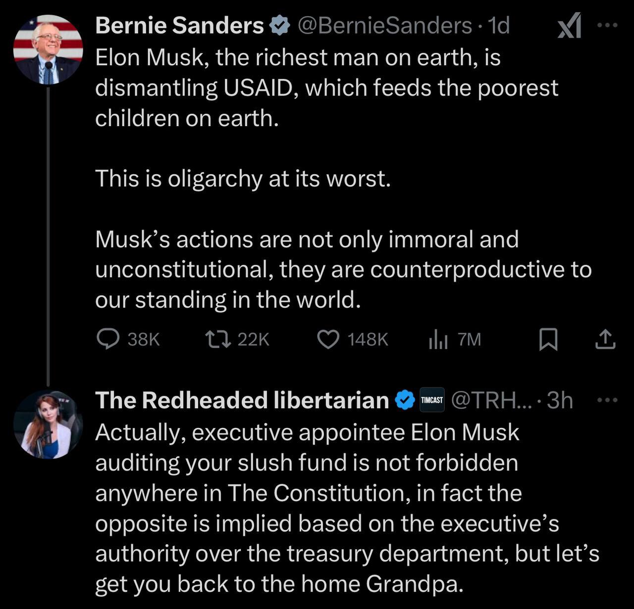 Bernie should have been put out to pasture years ago. 🤡