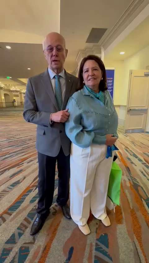 O Pres. Eleito do Rotary International - Gestão 2025-26 - Mário César Martins de Camargo tem um reca...