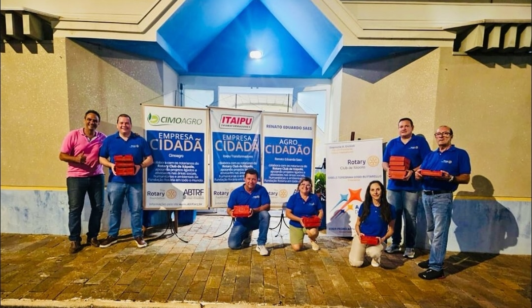 Texto do Rotary Club de Itápolis:

Hoje, 14.02.25, o Rotary Club de Itápolis realizou pela 2ª vez ne...