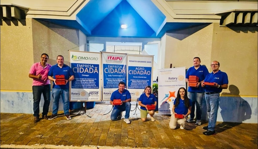 Texto do Rotary Club de Itápolis:

Hoje, 14.02.25, o Rotary Club de Itápolis realizou pela 2ª vez ne...