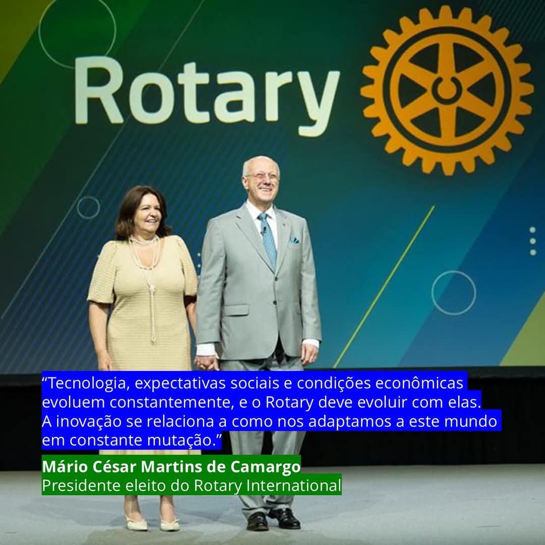 Texto do Rotary Imagem Pública Br:

Segundo Mário César, uma maneira importante de inovar é promoven...