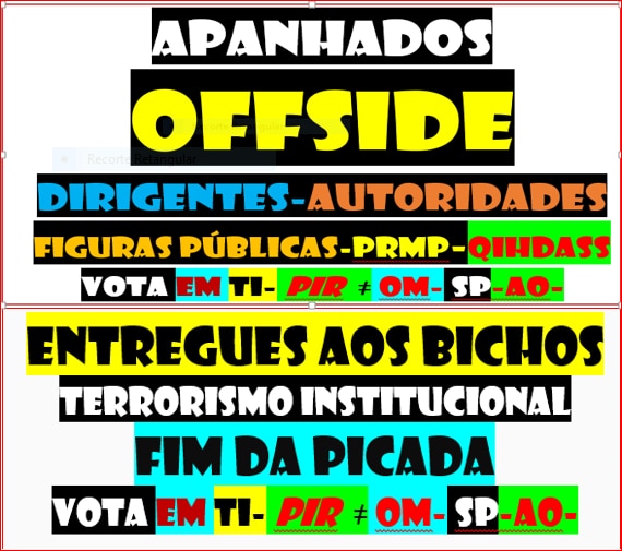 ALÔ DIRIGENTE VEXA SEXA PRMP por quem e porquê PROF DR REITOR JUIZ PRESIDENTE GOVERNANTE DEPUTADO CM...