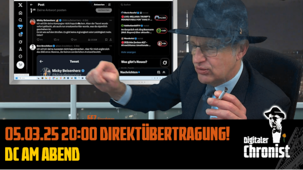 Aufzeichnung vom 05.03.25 DC am Abend