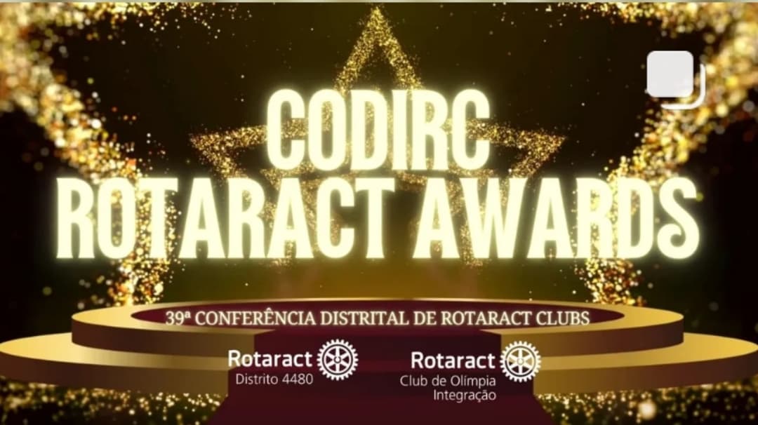 39ª CODIRC - ROTARACT AWARDS

INSCRIÇÕES ABERTAS!

Chegou o momento mais esperado do ano! A 39ª CODI...