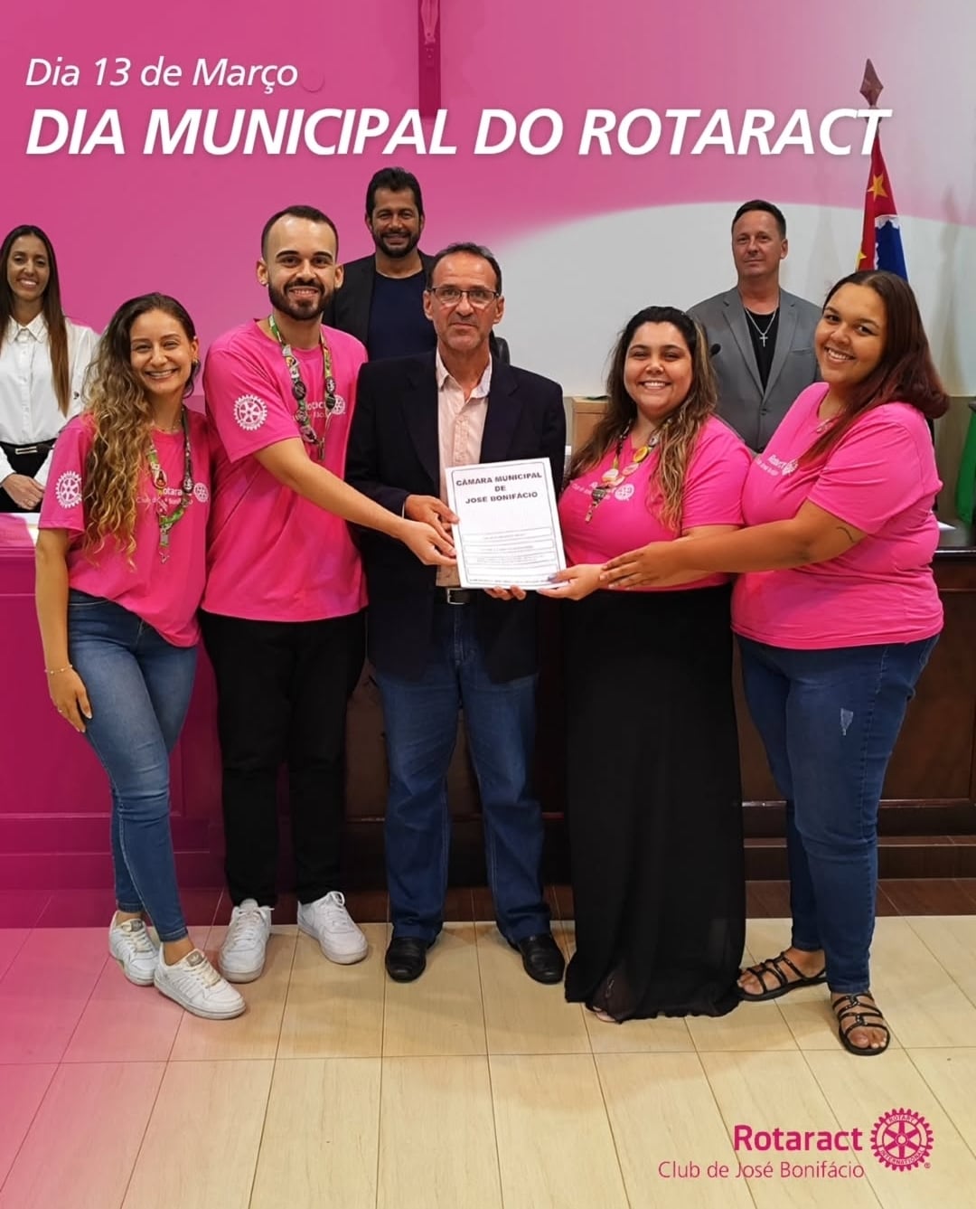 Texto do Rotaract Club de José Bonifácio:

Na noite dessa Segunda-feira, estivemos presente em uma s...