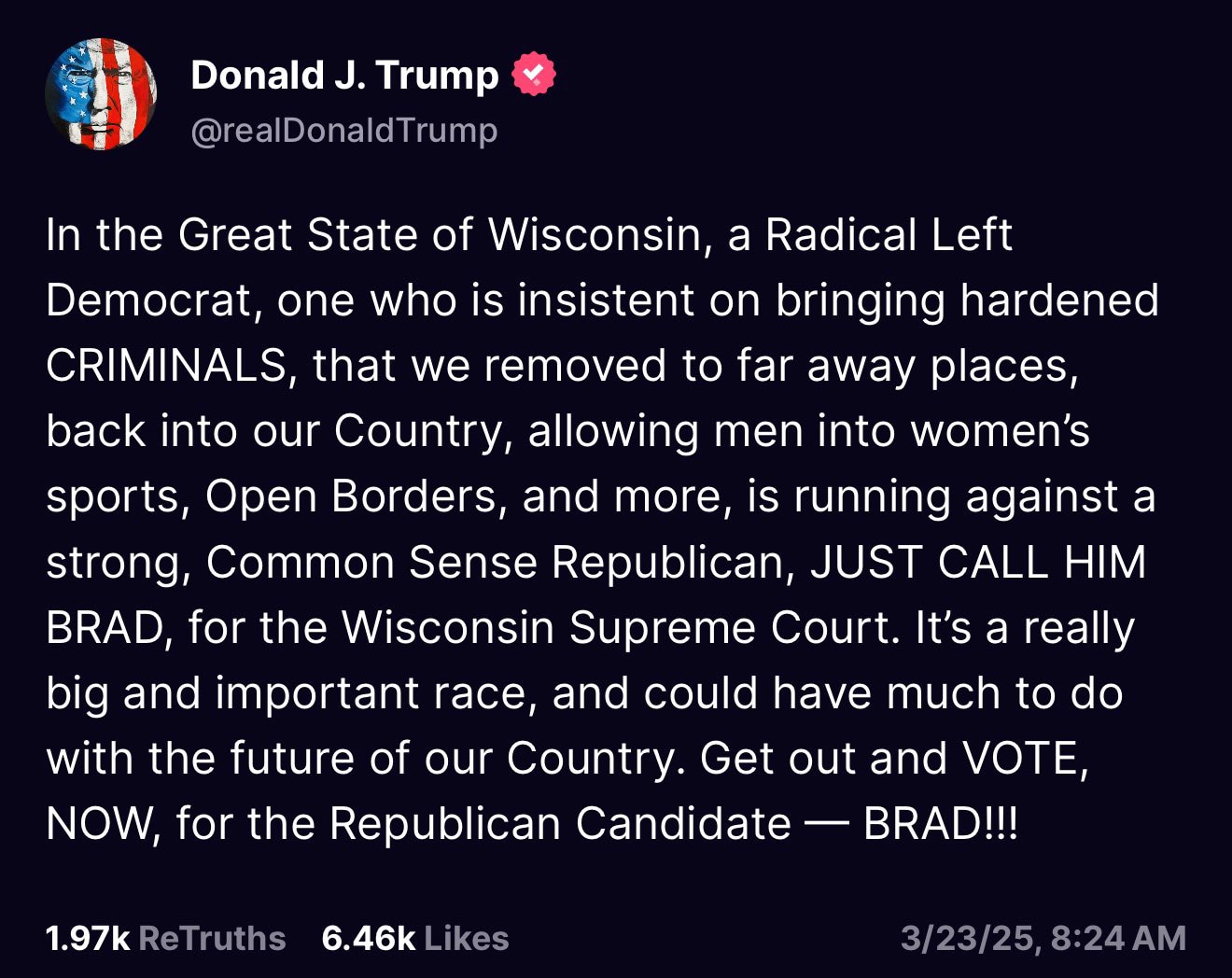 🚨 WISCONSIN

ALL HANDS ON DECK FOR @TeamSchimel!

Call, text, knock doors. Let’s bring it home for ...