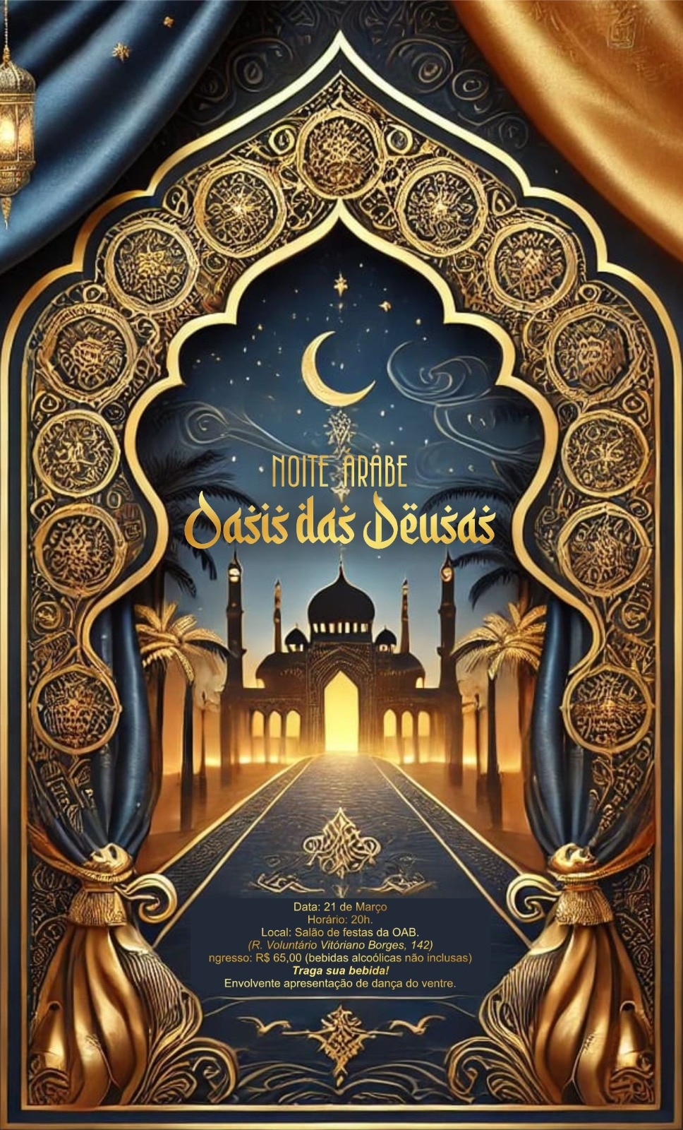 Sim, reunimos 100 mulheres.

21/03 - Em uma noite marcada por mistério e encantamento, o Rotary Club...