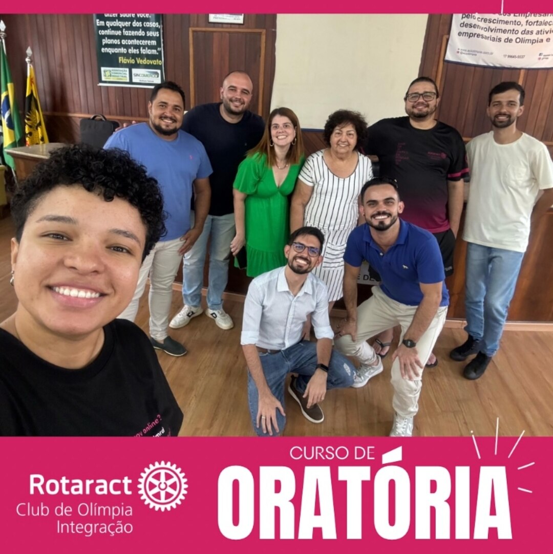 Texto do Rotaract Club de Olímpia - Integração:

Destravando a Comunicação!

Ontem foi dia de aprend...