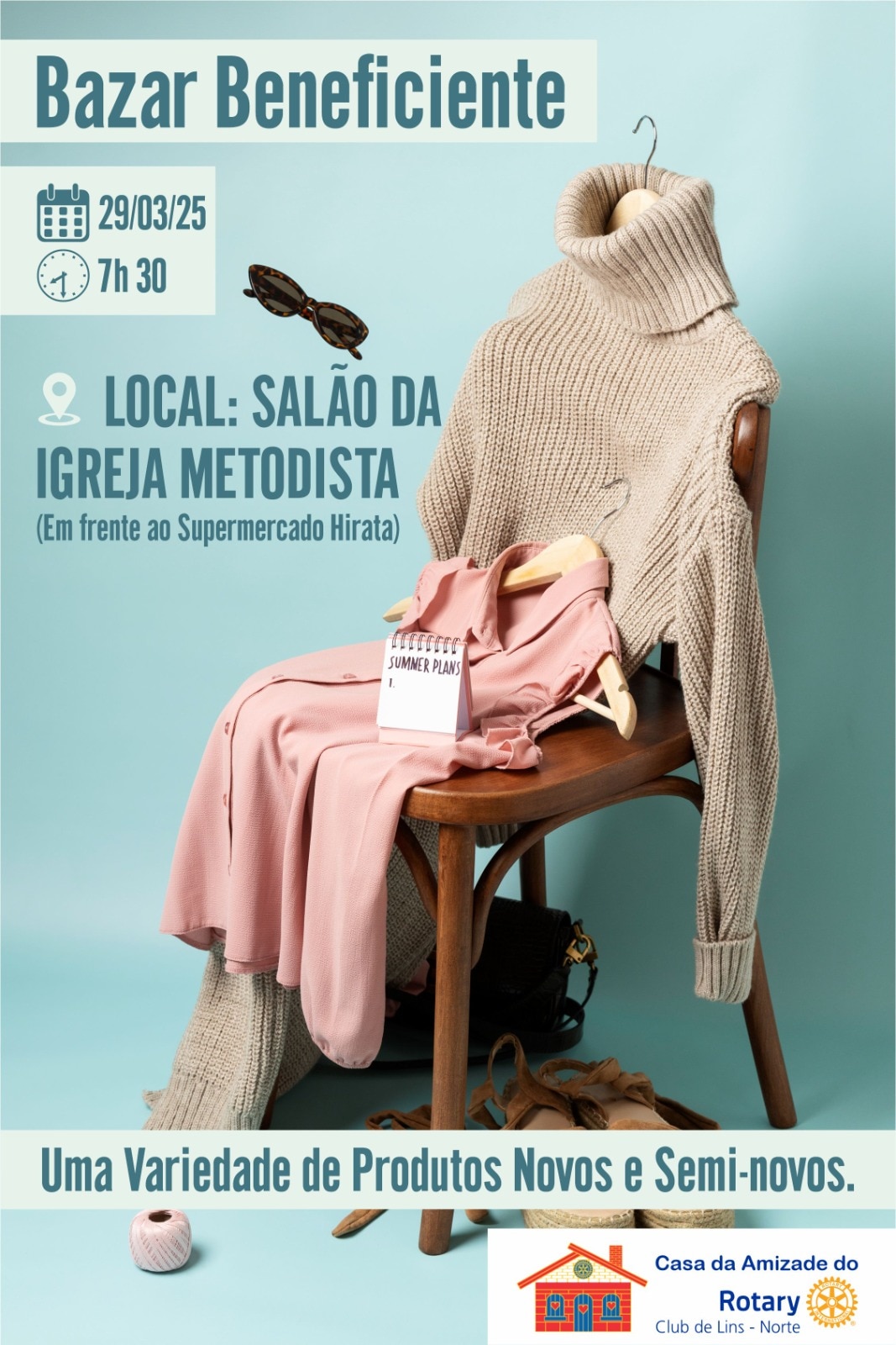 Um convite para quem valoriza boas oportunidades e a solidariedade. 

No dia 29 de março, às 7h30, o...