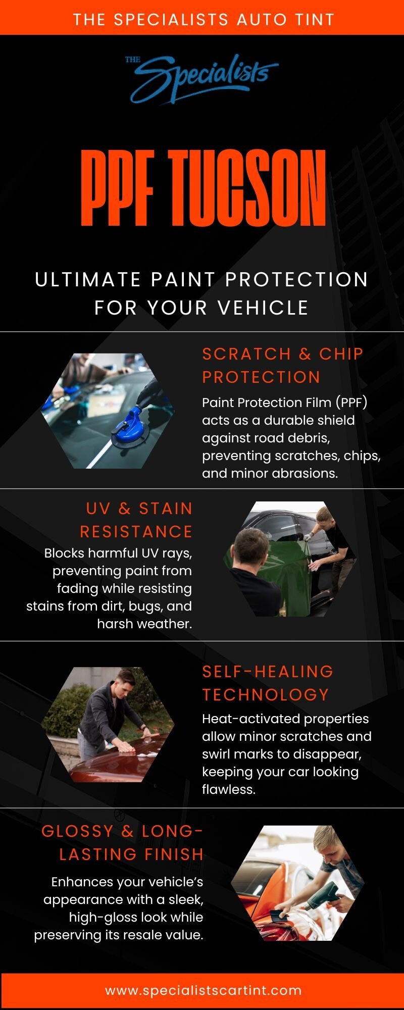 Protect Your Vehicle with Premium Paint Protection Film 

Give your car the ultimate defense against...