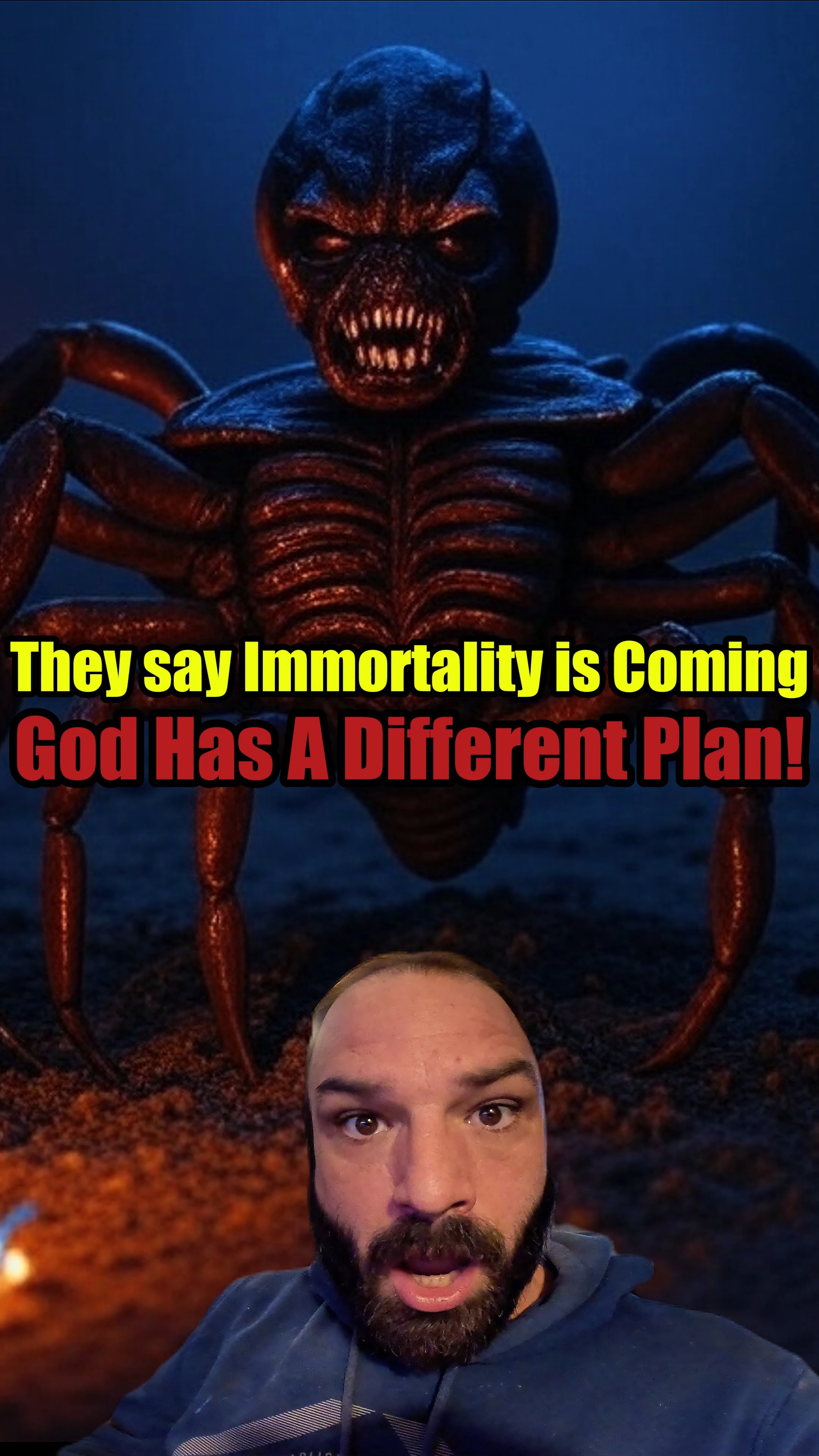 Immortality is Coming? God Has A Different Plan!   #revelation #jesus #bible #fyp #reaction #christi...