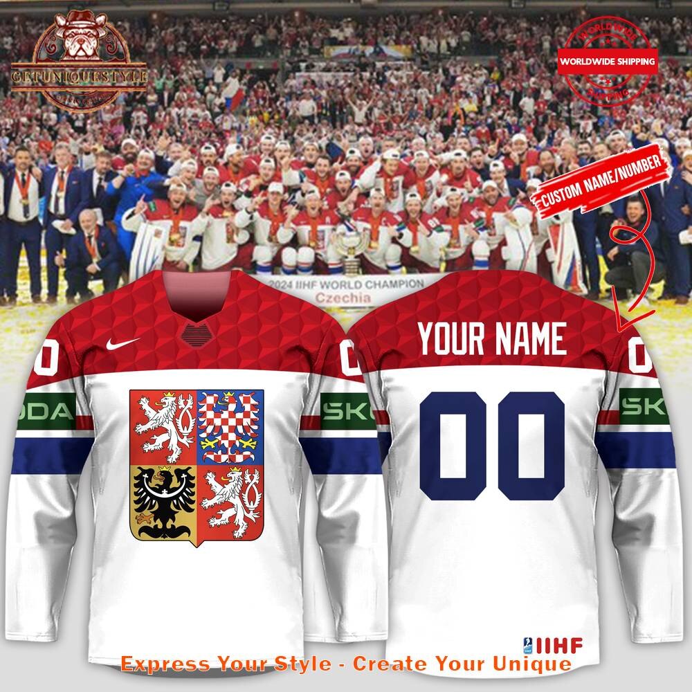 Czech Ice Hockey Association Champions 2025 Jersey

Celebrate Hockey Excellence: Czech Ice Hockey As...