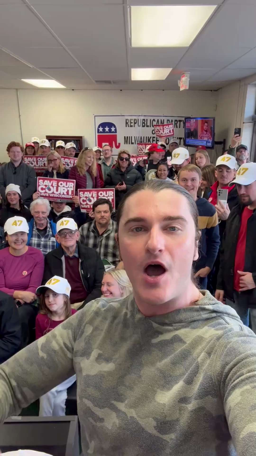 HYPED!

This doesn’t feel like a Spring election — it feels like a presidential election. 

We PACKE...