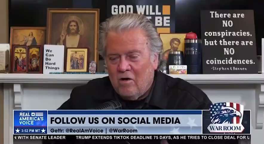 Trump’s changing the world that you built that’s screwing working class people throughout the world,...