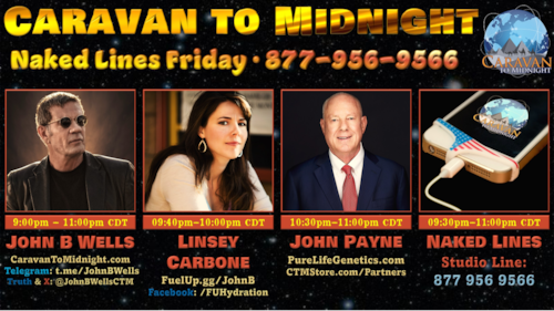 Naked Lines Friday - John B Wells LIVE