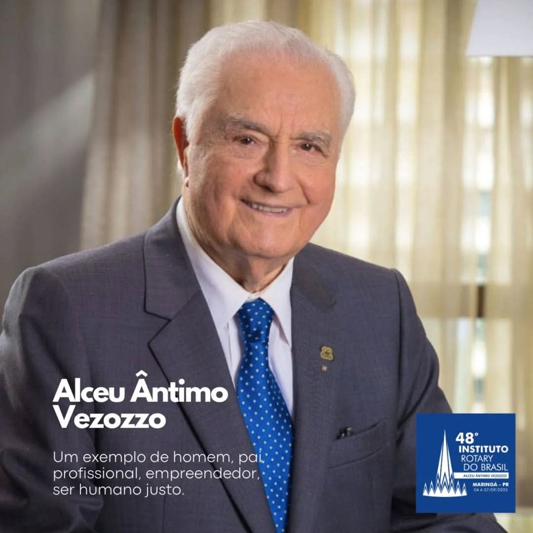 Texto do Rotary Imagem Pública Brasil:

O 48º Instituto Rotary do Brasil, em Maringá (PR), homenagei...