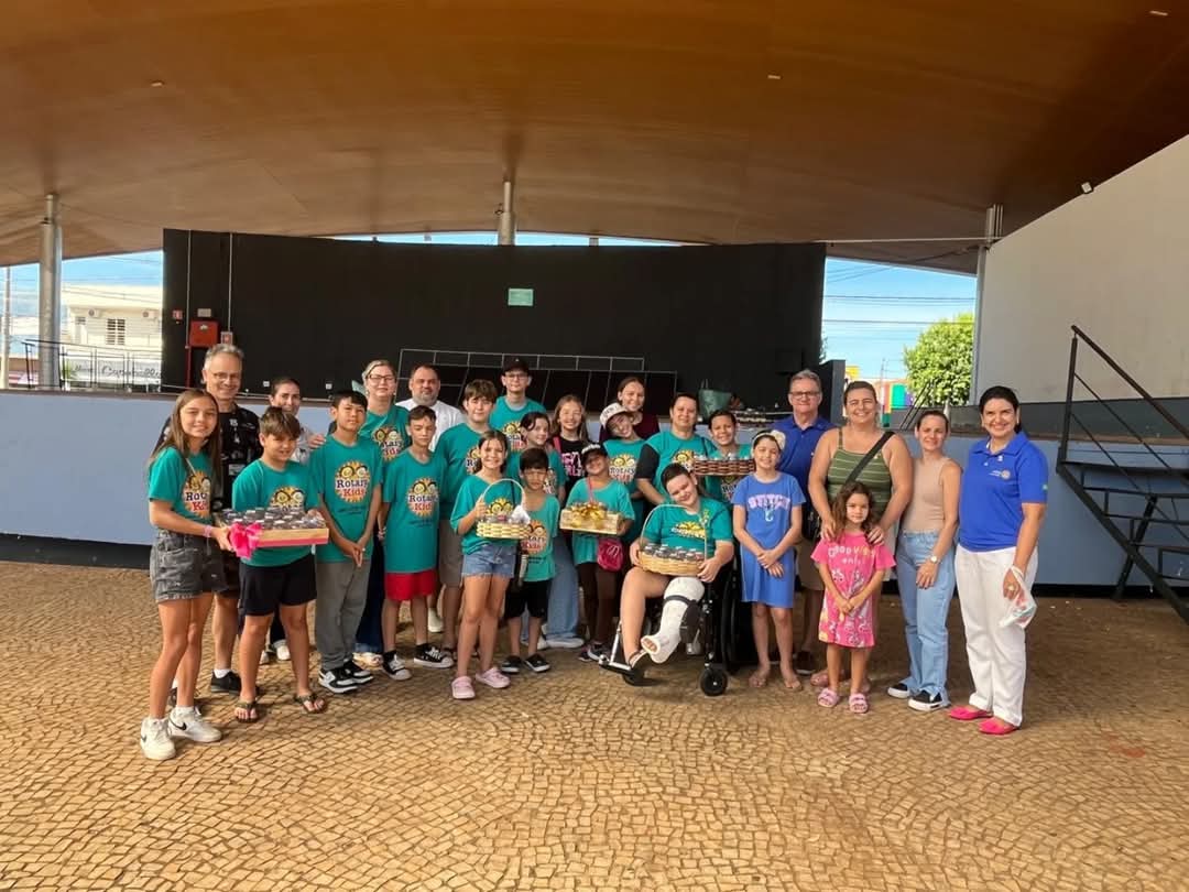 No sábado, dia 05 de abril de 2025 o ROTARY KIDS do Rotary Club de Santa Fé do Sul acompanhados pela...