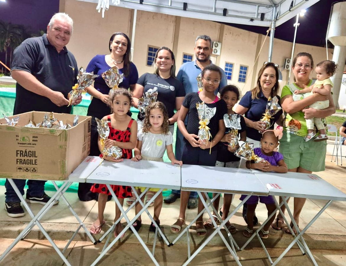 O Rotary Club de Monte Aprazível, em parceria com a Pastoral da Criança da Paróquia Nossa Senhora de...