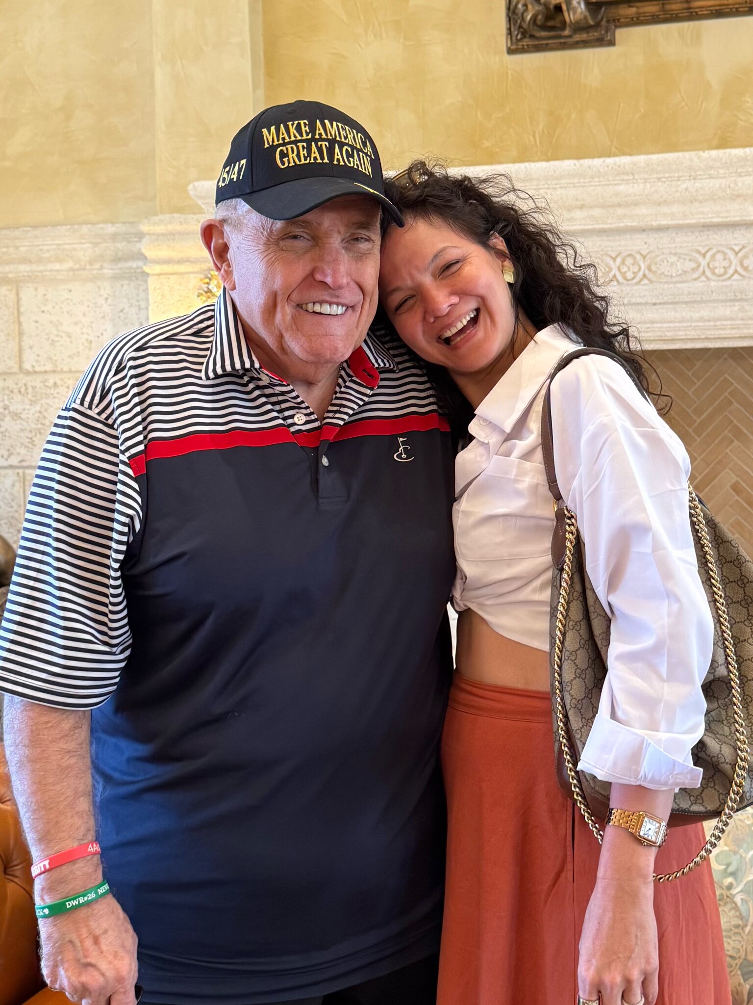 My dear friend Tiffany enjoyed learning golf today! 