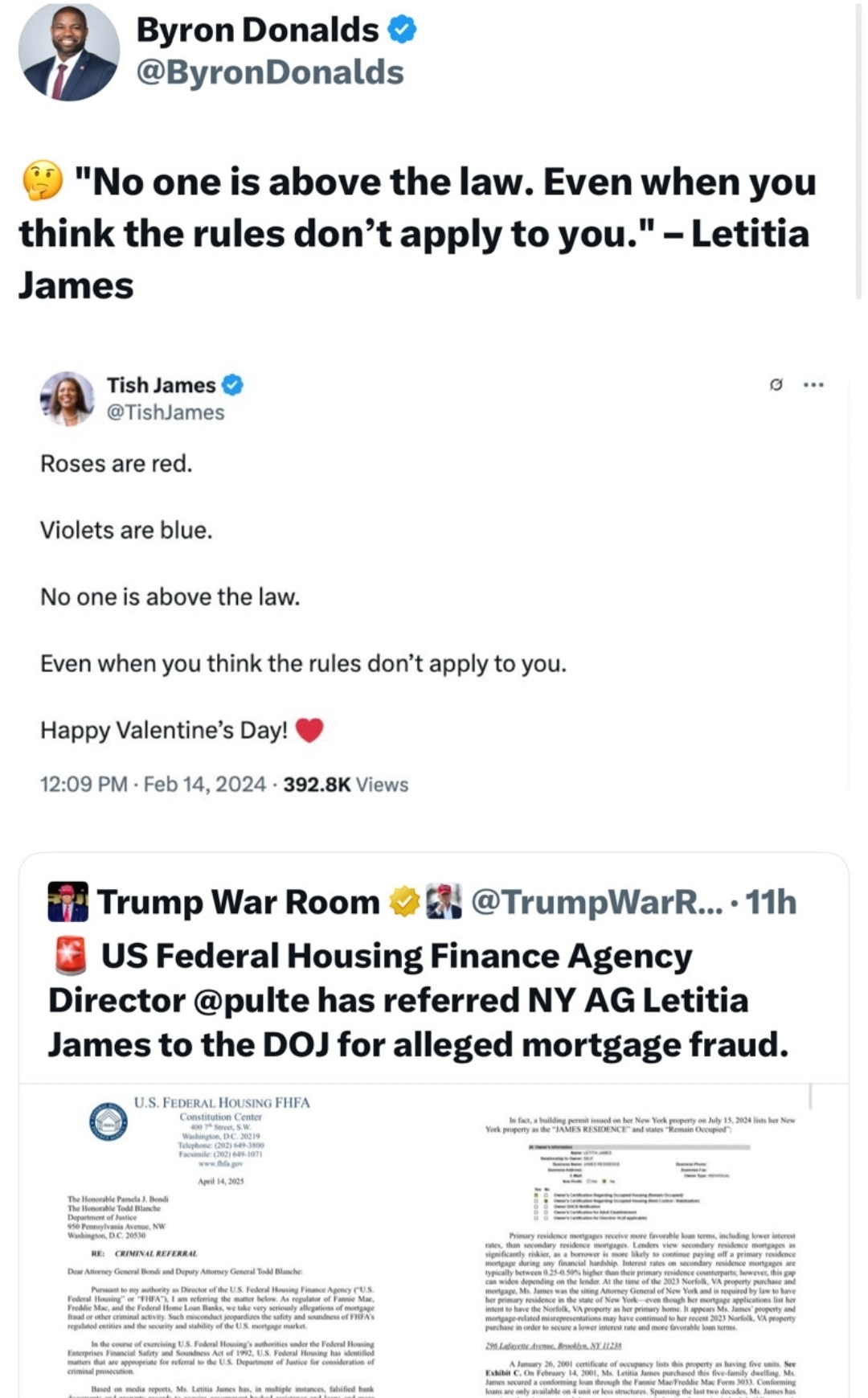 Florida's next governor trolls Peekaboo James..lol 👇👀