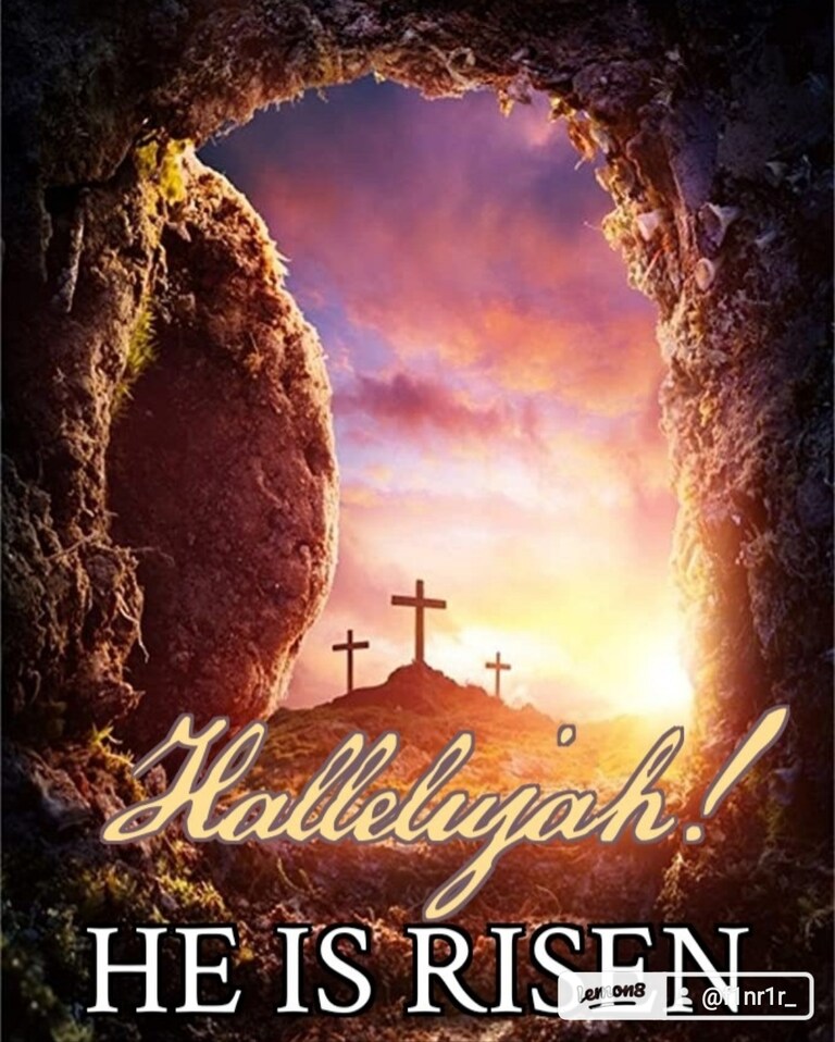 Happy Resurrection Day!

#yahweh #yeshua #jesus #hallelujah #heisrisen #salvation #resurrectionday #easter #resurrection  #eastersunday #april #resurrectio