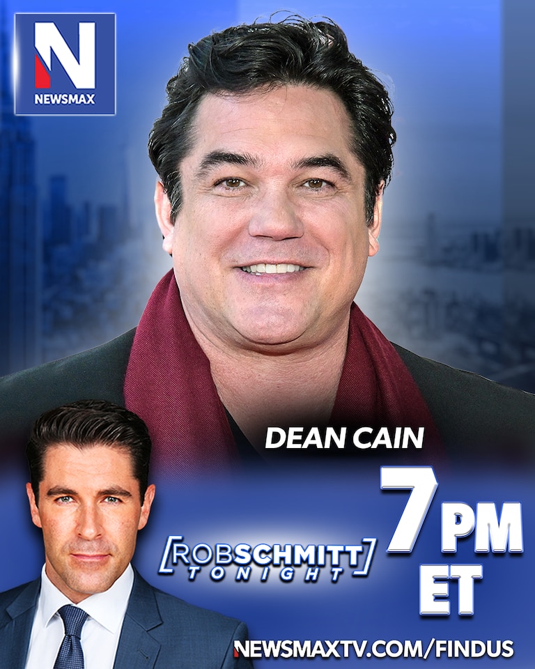 TONIGHT: Actor Dean Cain will join "Rob Schmitt Tonight" to tackle Woke Hollywood and cultural issues in the entertainment industry — 7PM ET on NEWSMAX.

T