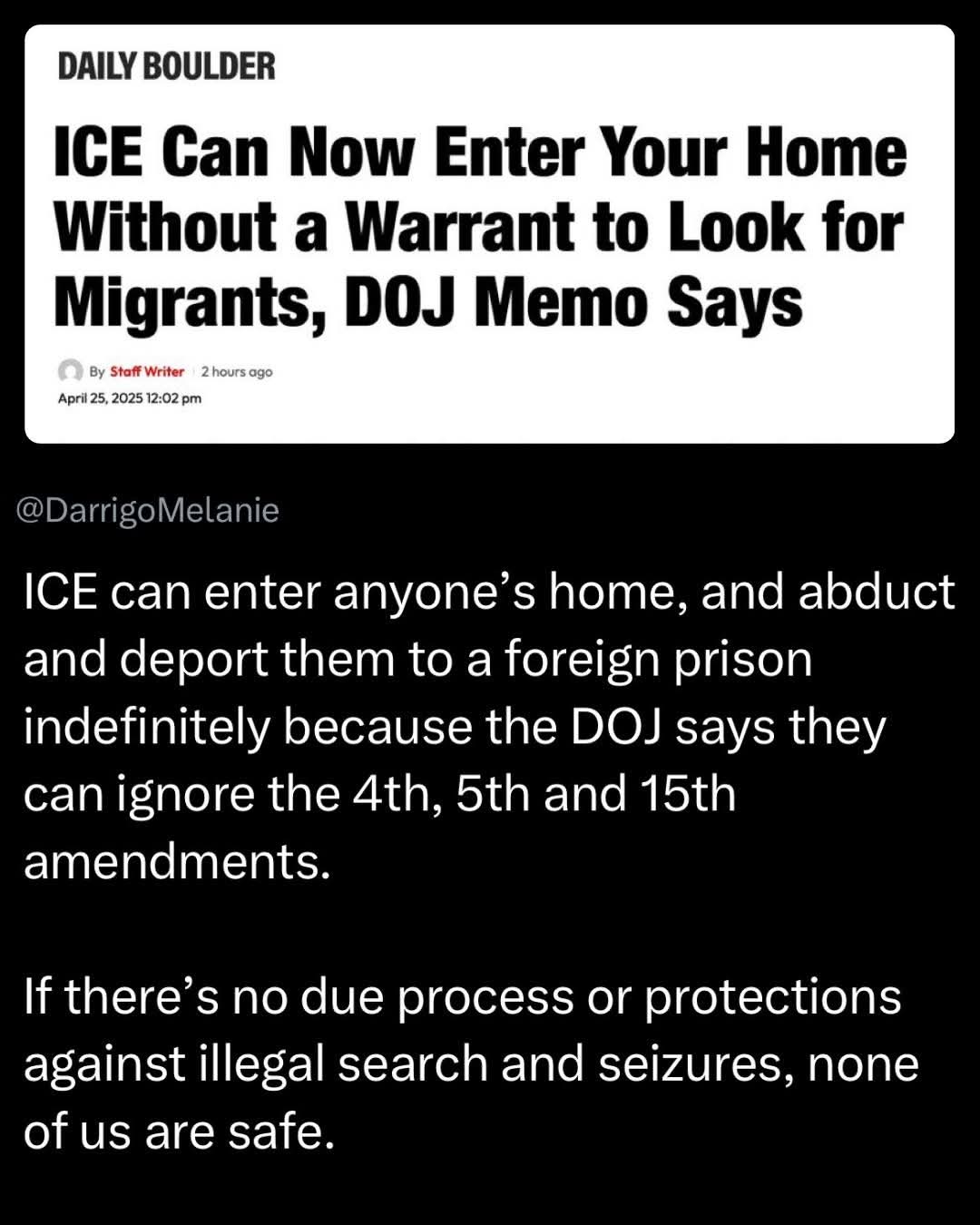 View Julsp333's post on GETTR. Join the discussion, share your thoughts, and connect with the community.