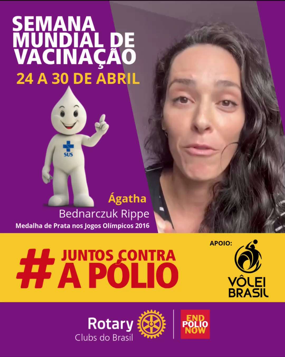 Vacinar é proteger vidas!

Os Rotary Clubs do Brasil e a Confederação Brasileira de Voleibol (CBV) u...