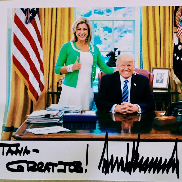 “From the Basement to the White House”.
I’m Tana — The Apprentice Season 3 Runner Up, Trump’s original hype girl and Senior Advisor.
I’m proof that grit,