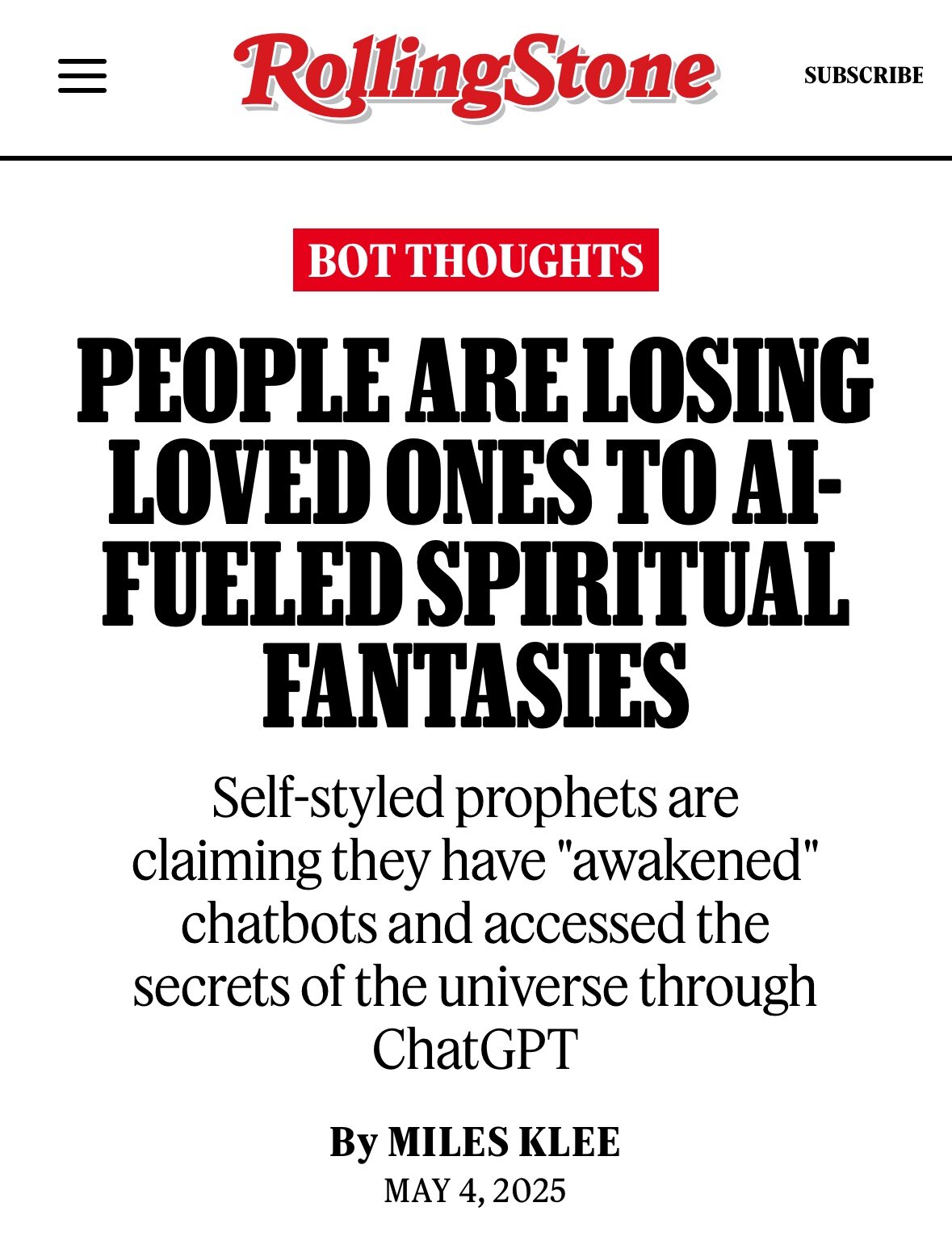 That was quick.

"Speaking to Rolling Stone, the teacher, who requested anonymity, said her partner ...