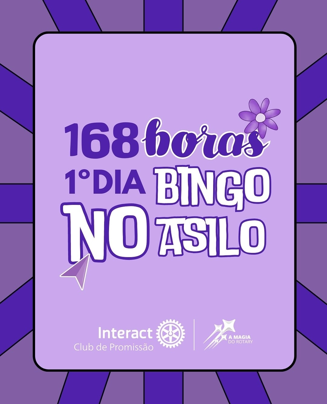 1° DIA - 168H

O Interact Club de Promissão realizou hoje, dia 05/05 de maio, o 1º dia de nosso proj...