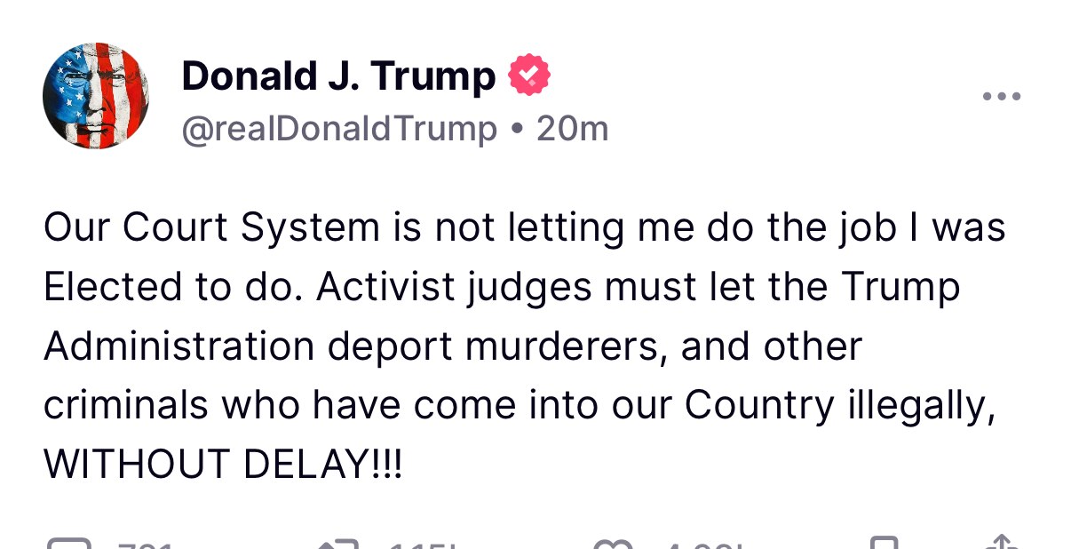 The President of the United States has the constitutional duty to expel terrorists and other foreign...