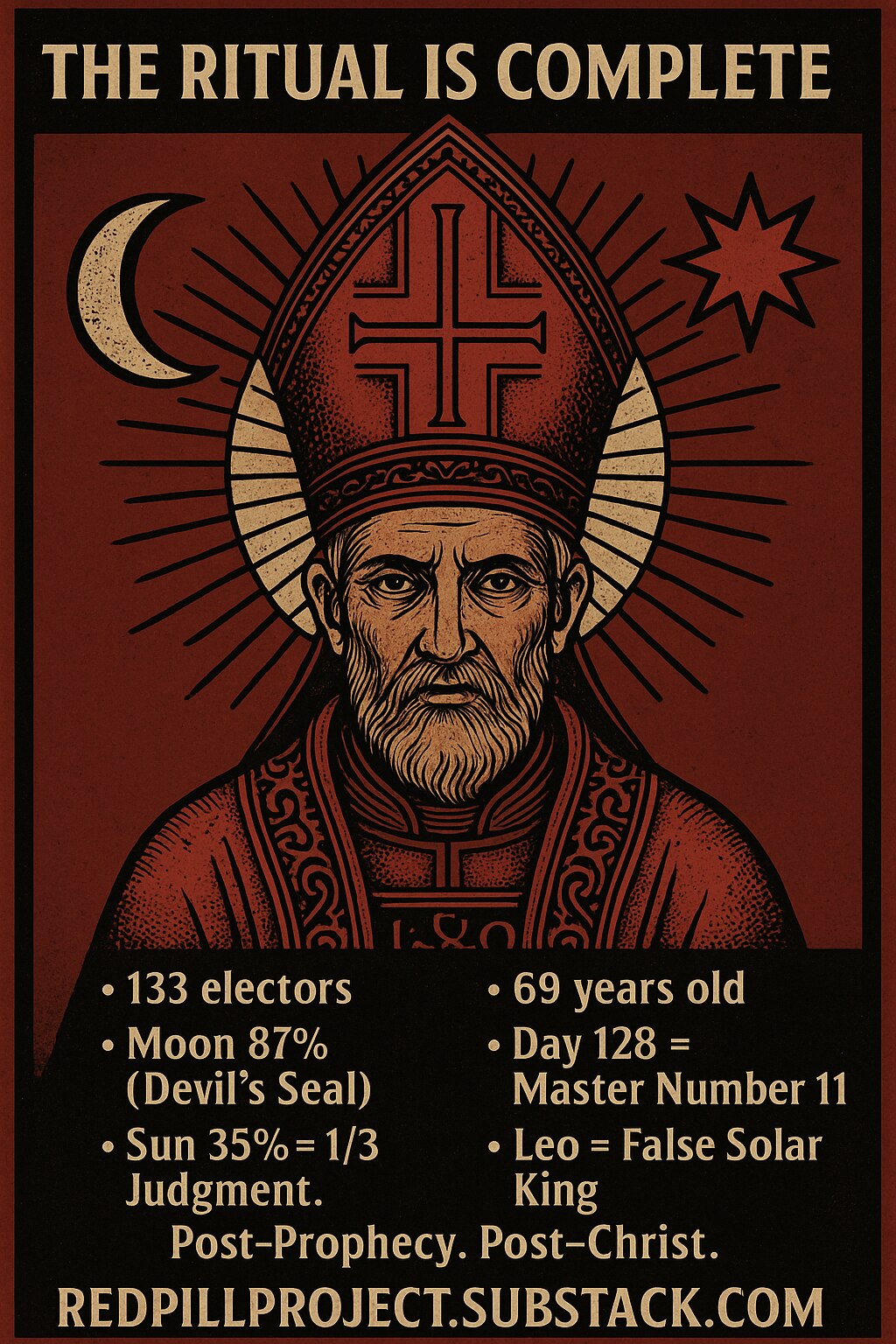 🚨 A New Pope? SYMBOLISM WILL BE THEIR DOWNFALL!

The Ritual Is Complete.

Pope Leo XIV wasn't elect...