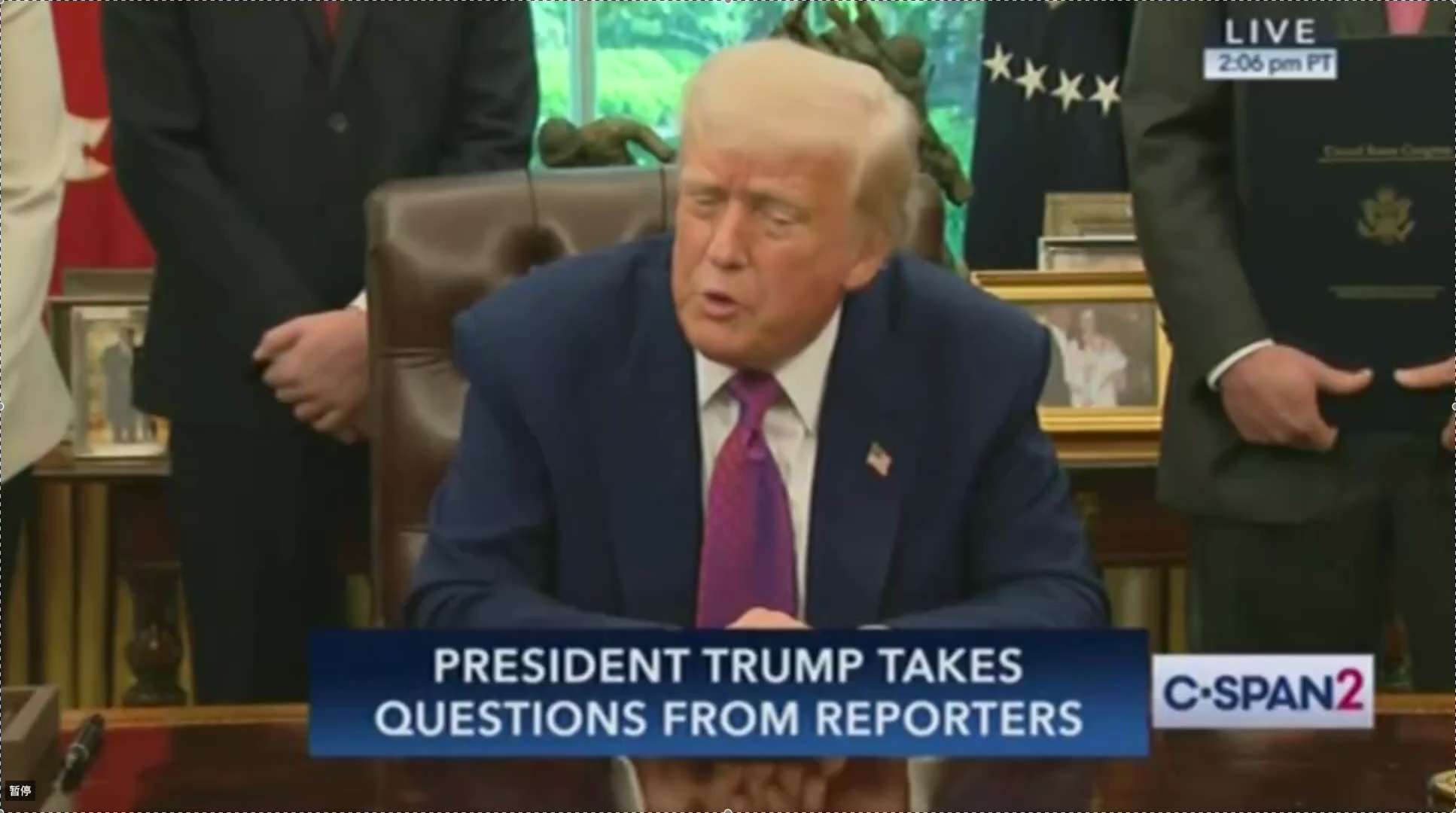 记者：如果贝森特回国后没有就中国问题达成协议，您会感到失望吗？

川普：完全没有。我们已经（和很多国家）达成了很好的协议。我们现在不和中共国做生意。

川总头脑还是清醒的。

#对等关税 #中美贸易谈...