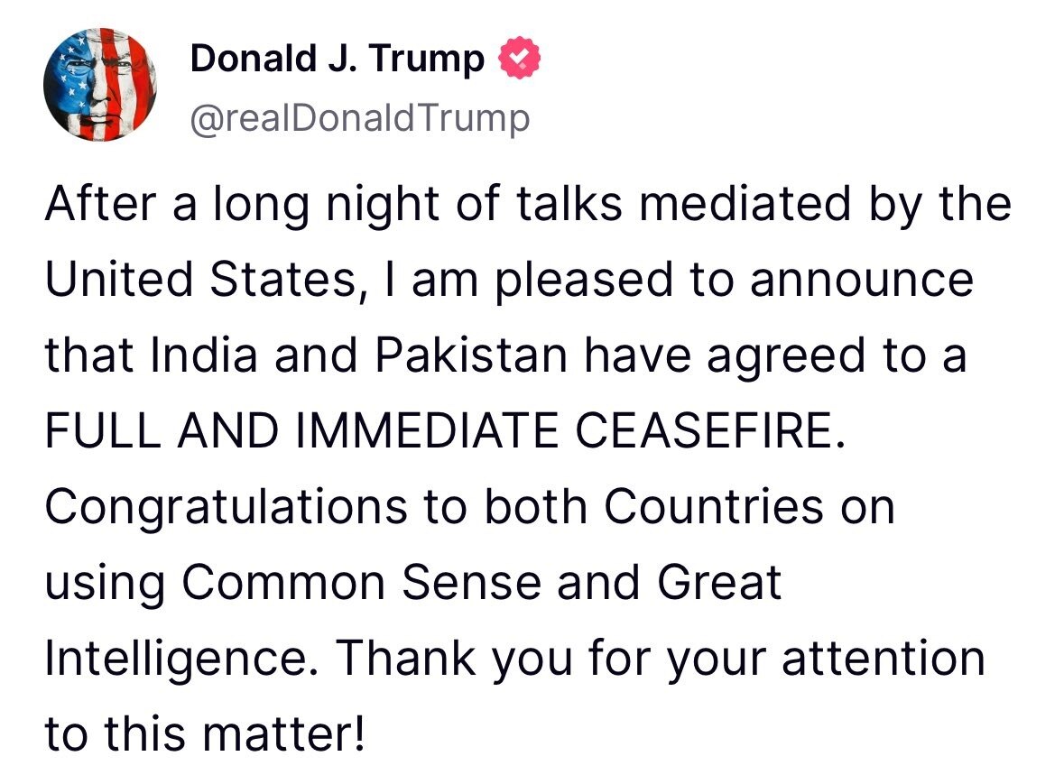 "My proudest legacy will be that of a peacemaker..." - President Donald J. Trump (January 20, 2025)
