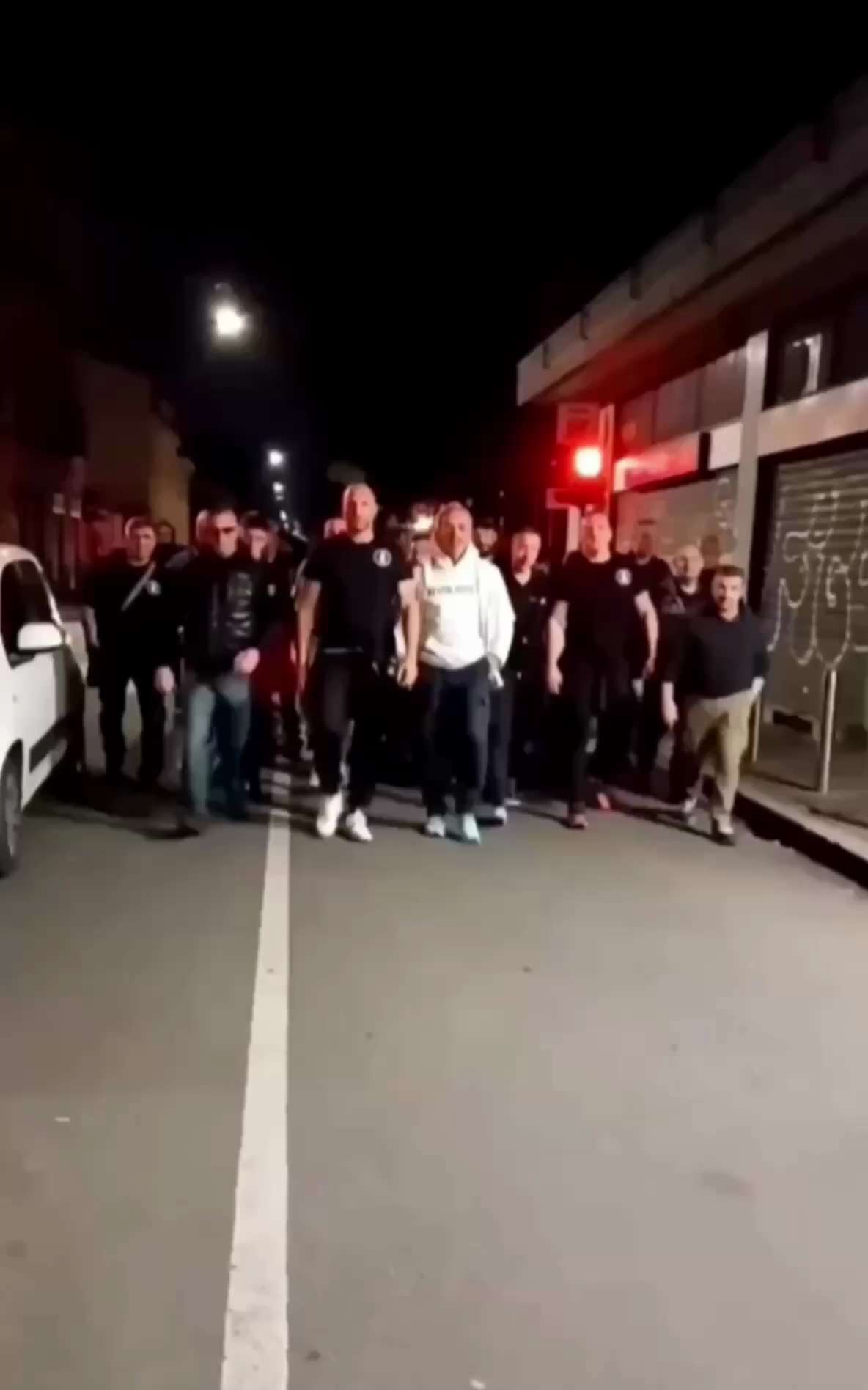 "Milan is our home". Patrols against fake Islamic asylum seekers who commit countless crimes. The pa...