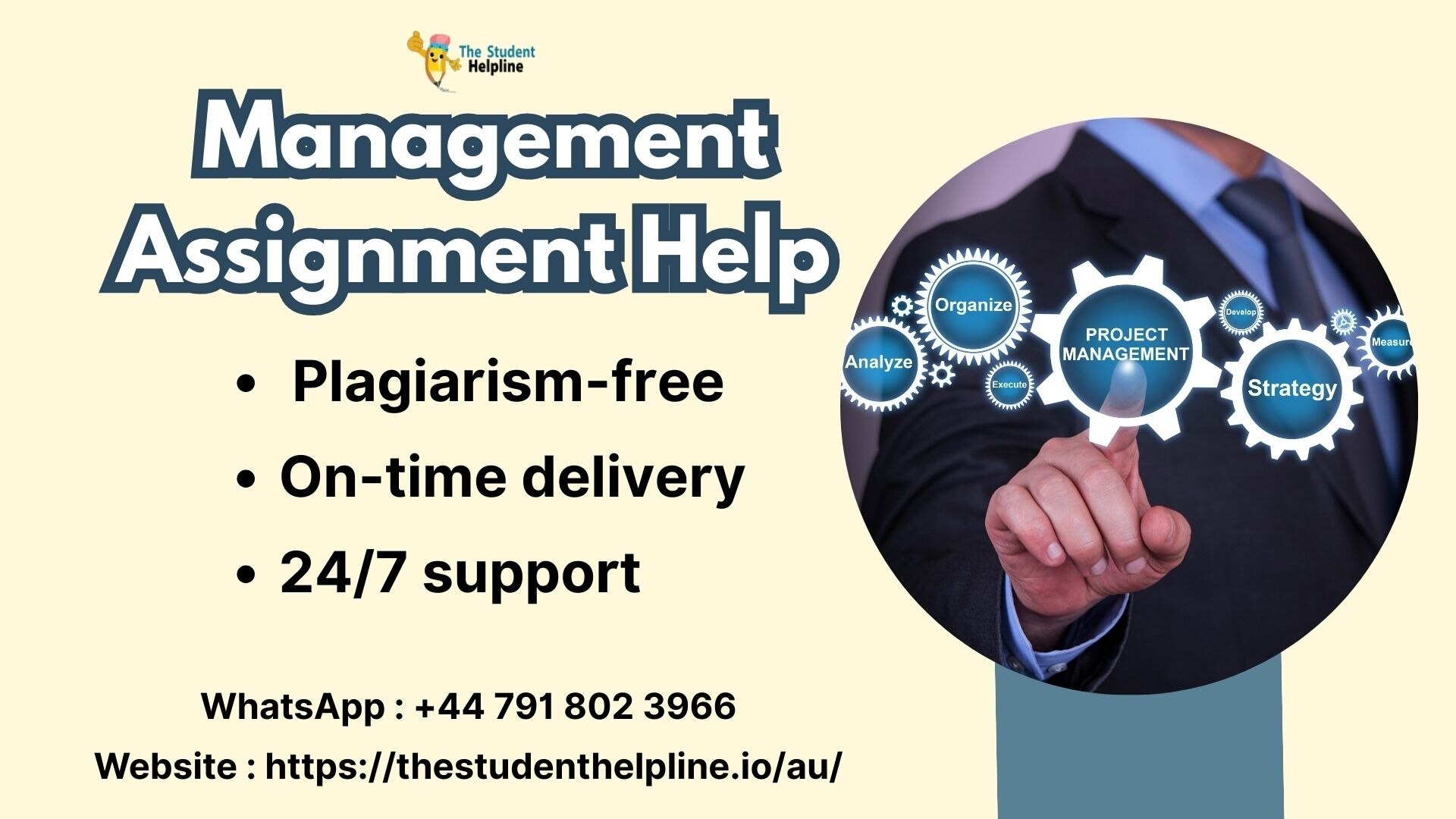 Struggling with your Management Assignment?

We've got you covered! Our expert team offers top-quali...
