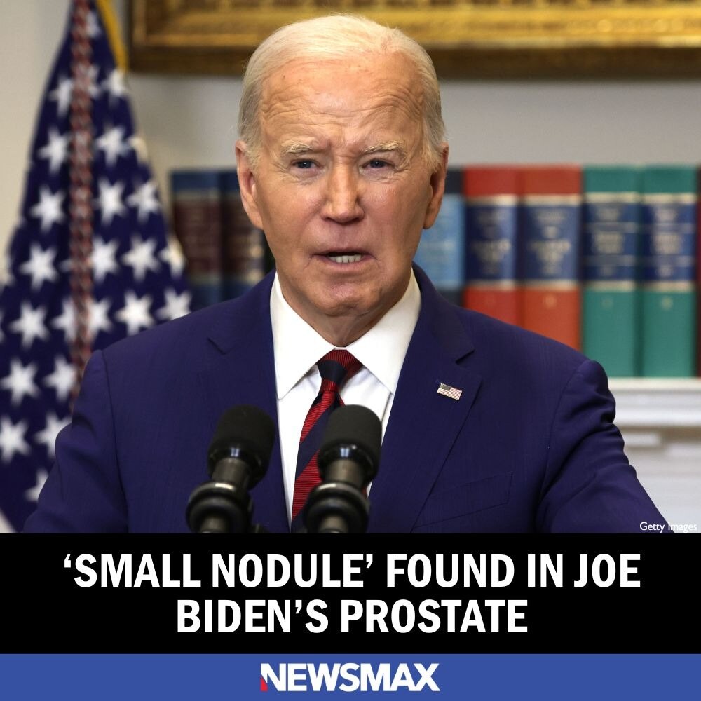A small nodule was found in former President Joe Biden's prostate during a routine physical exam, ac...