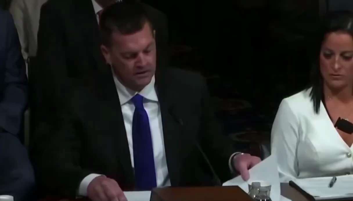 And here it is: 

One of the most shocking testimonies in United States history. 

 “I state without...