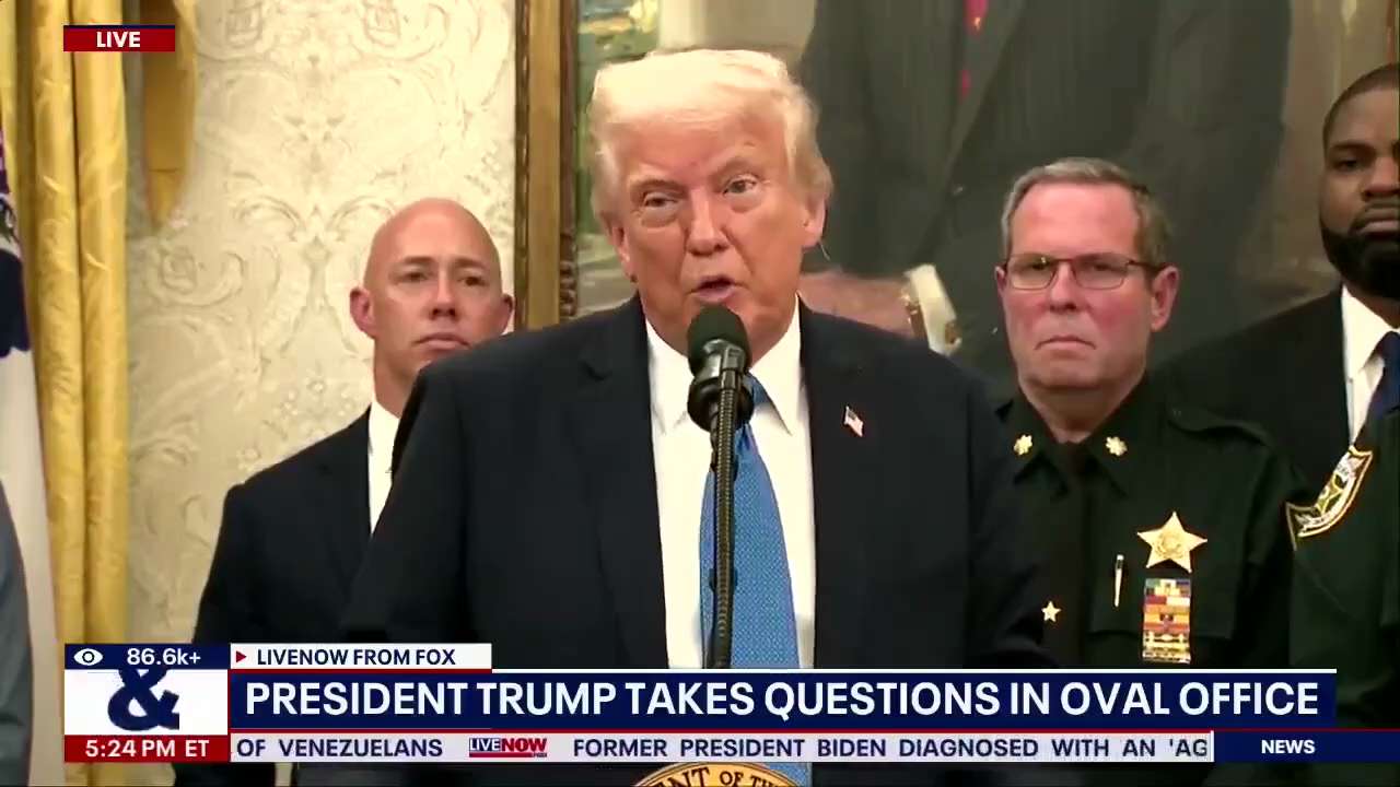 🚨President Trump is now openly questioning Joe Biden’s doctor who signed off on his cognitive abili...